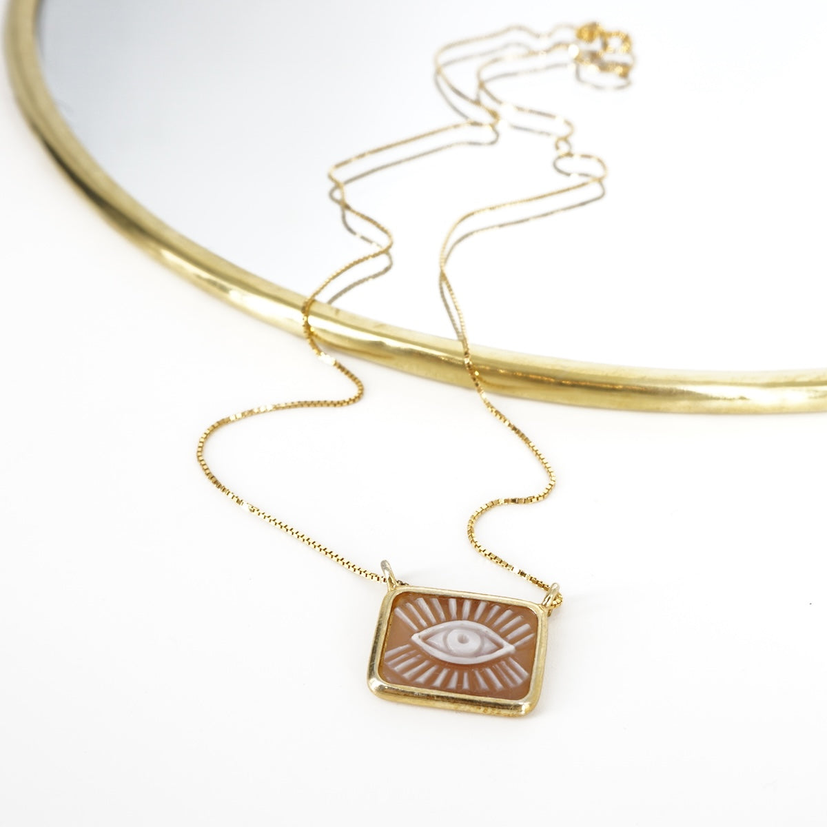COLLANA CAMMEO OCCHIO<BR/> COLLANA CAMMEO OCCHIO ELUA 