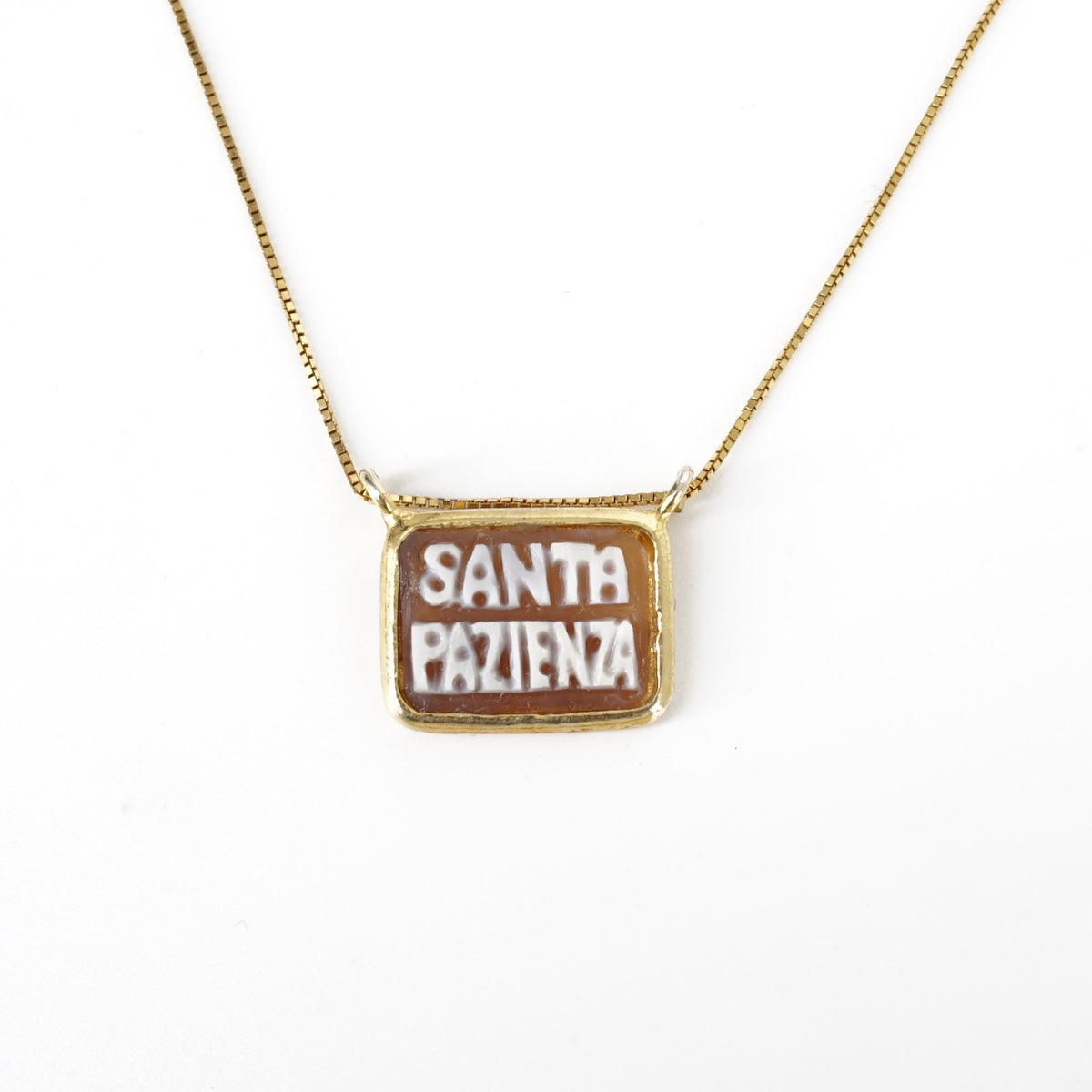 COLLANA CAMMEO SANTA PAZIENZA COLLANA CAMMEO SANTA PAZIENZA ELUA 