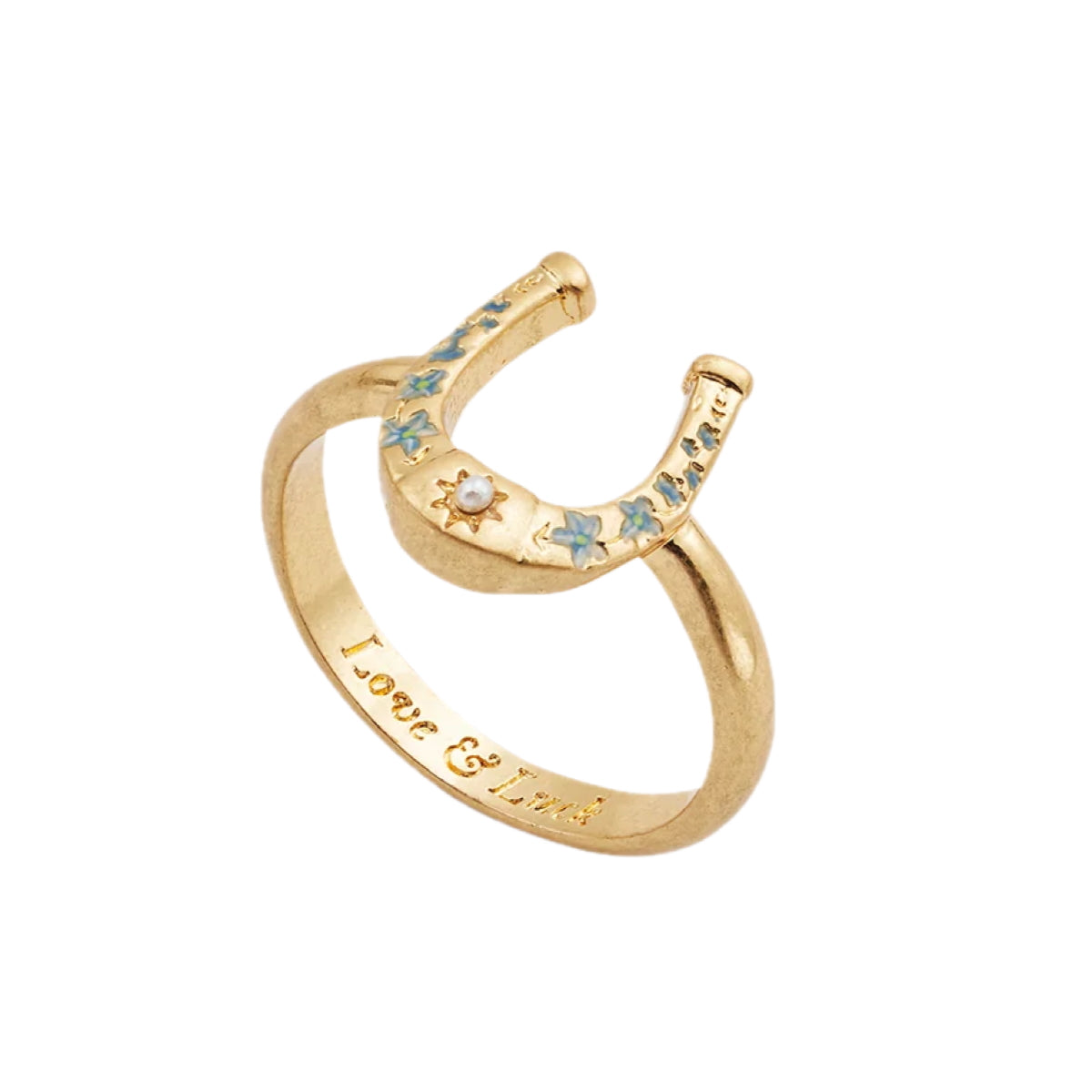 ANELLO FERRO DI CAVALLO LOVE & LUCK ANELLO FERRO DI CAVALLO  FABLE ENGLAND 