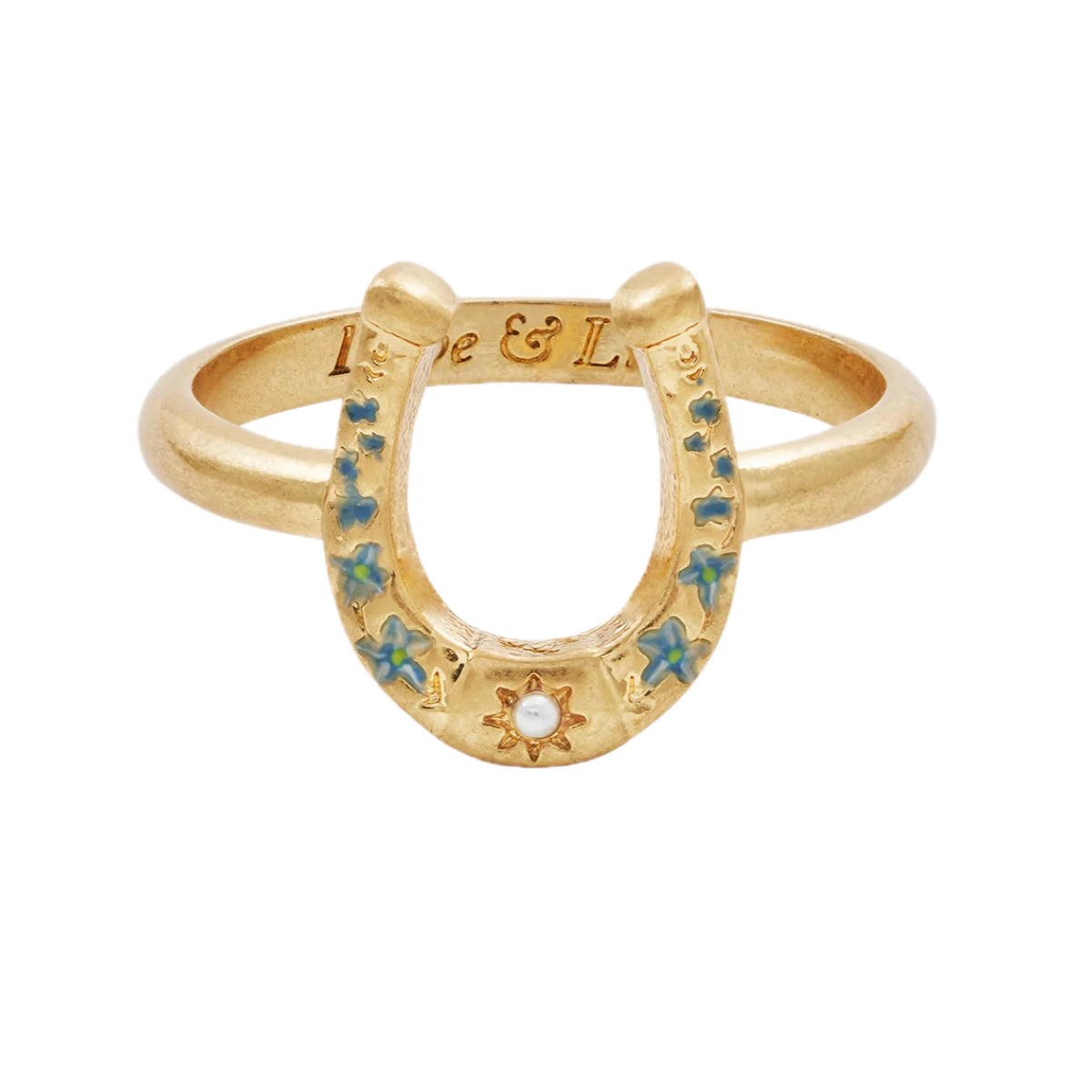 ANELLO FERRO DI CAVALLO LOVE & LUCK ANELLO FERRO DI CAVALLO  FABLE ENGLAND 