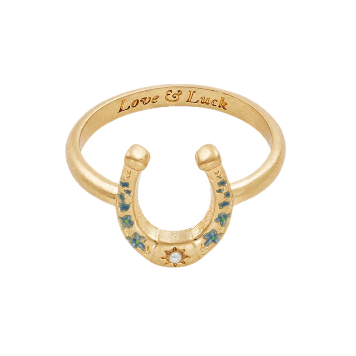 ANELLO FERRO DI CAVALLO LOVE & LUCK ANELLO FERRO DI CAVALLO  FABLE ENGLAND 