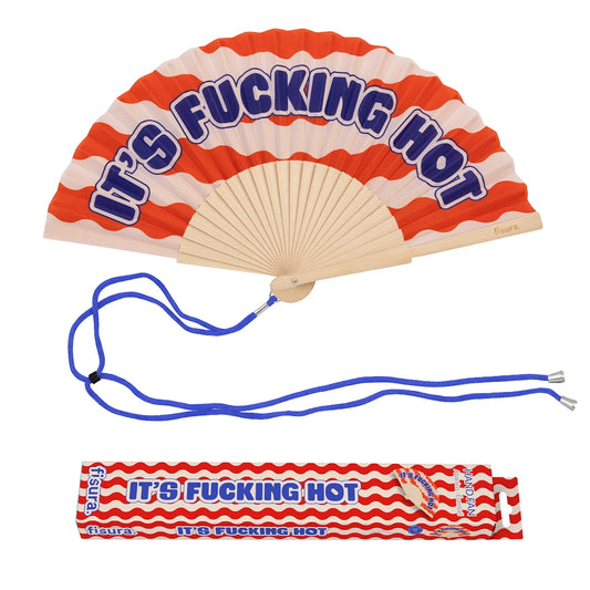 VENTAGLIO IT'S FUCKING HOT ONDE ROSSE VENTAGLIO ITS FUCKING HOT ONDE ROSSE FISURA 