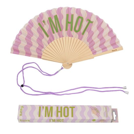 VENTAGLIO I'M HOT ONDE LILLA VENTAGLIO IM HOT ONDE LILLA FISURA 