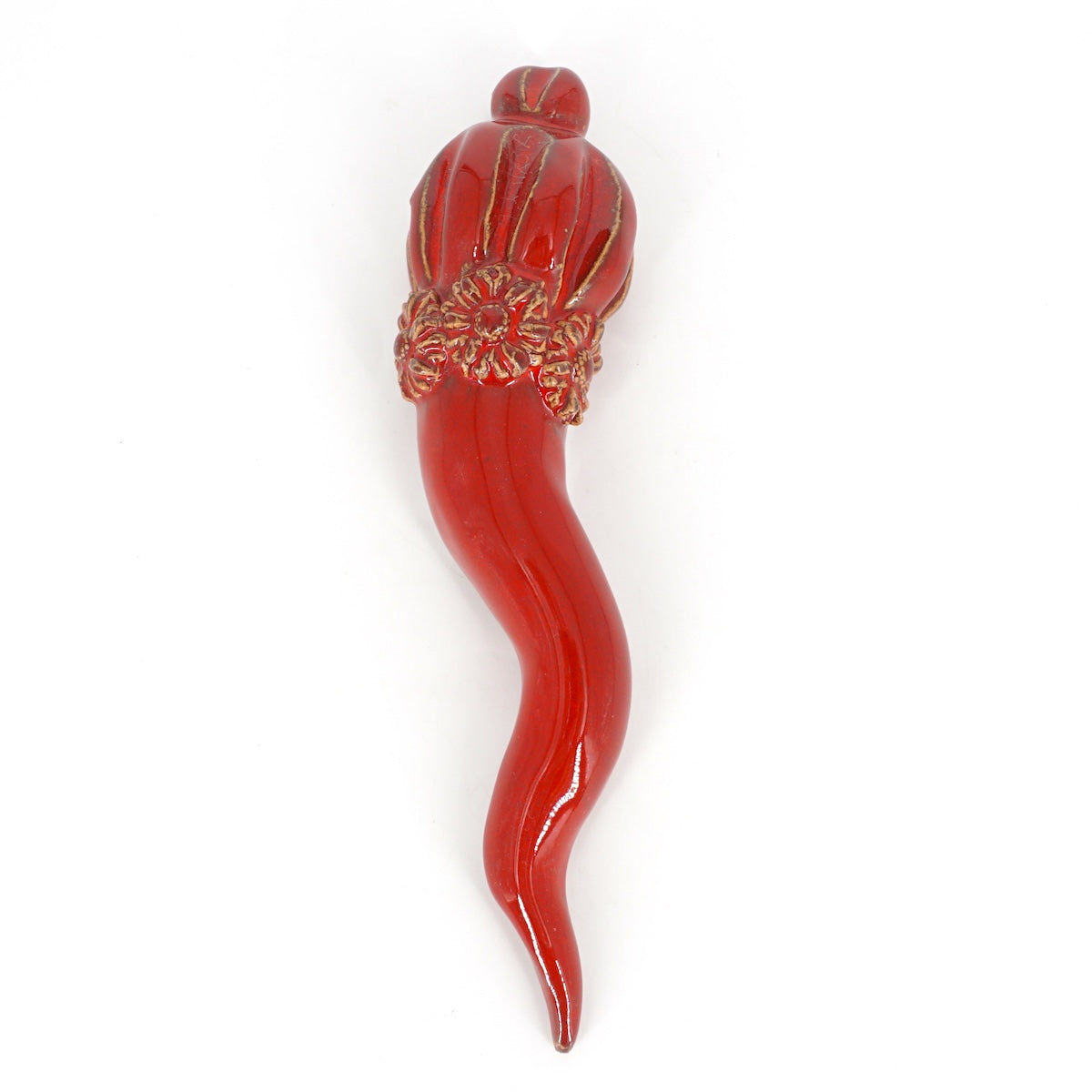 Corno medium MARGHERITE rosso CORNO MEDIUM TUPPO MARGHERITE ROSSO FRATANTONI 