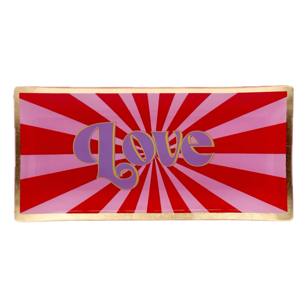 Vassoietto rettangolare LOVE PIATTO RETTANGOLARE LUNGO LOVE GIFT COMPANY 