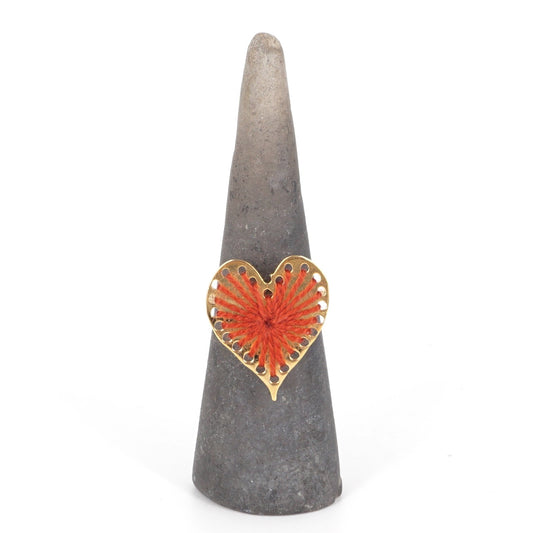 ANELLO FILO CUORE RUGGINE ANELLO CUORE RUGGINE KEDIMA 