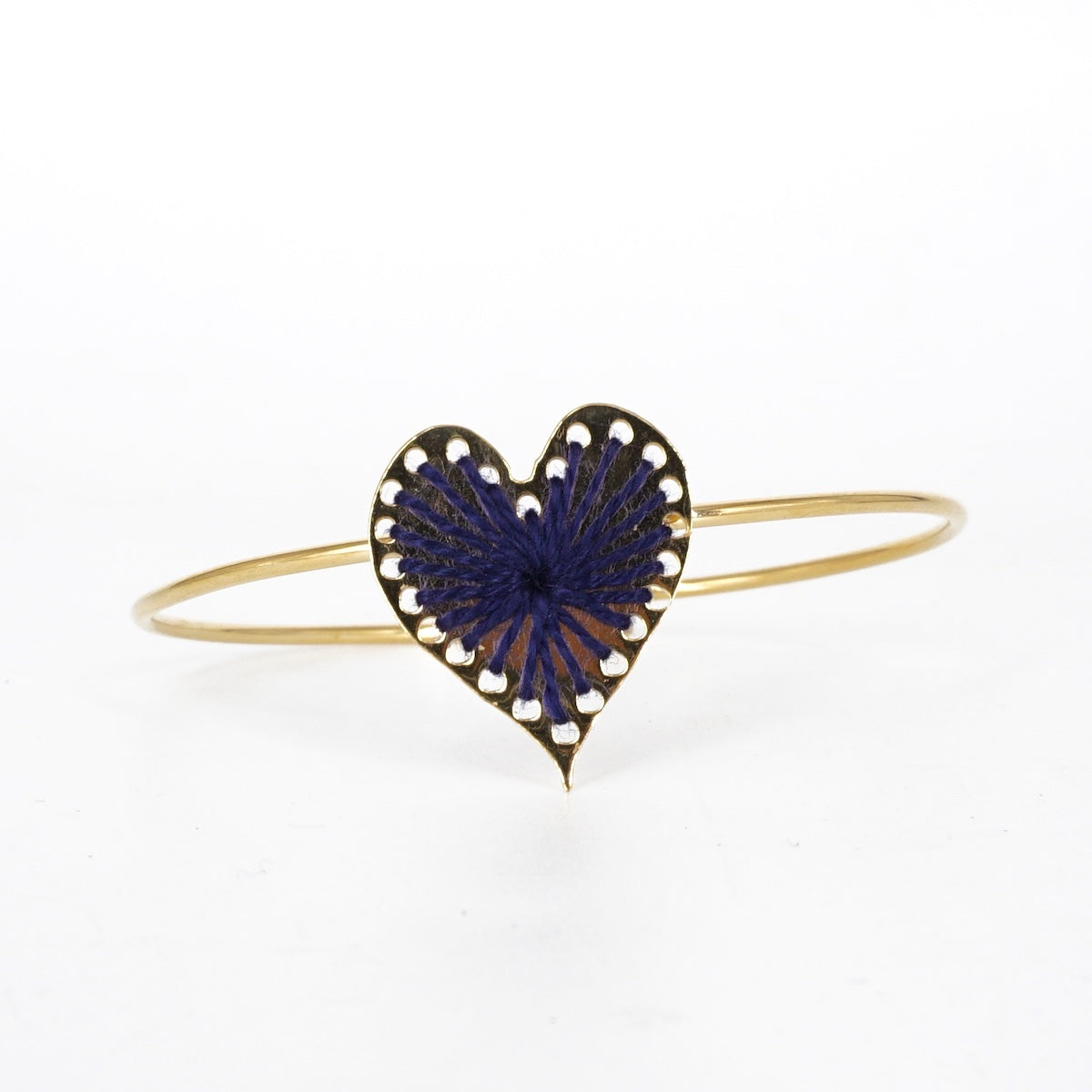 BRACCIALE FILO CUORE BLU BRACCIALE CUORE BLU KEDIMA 