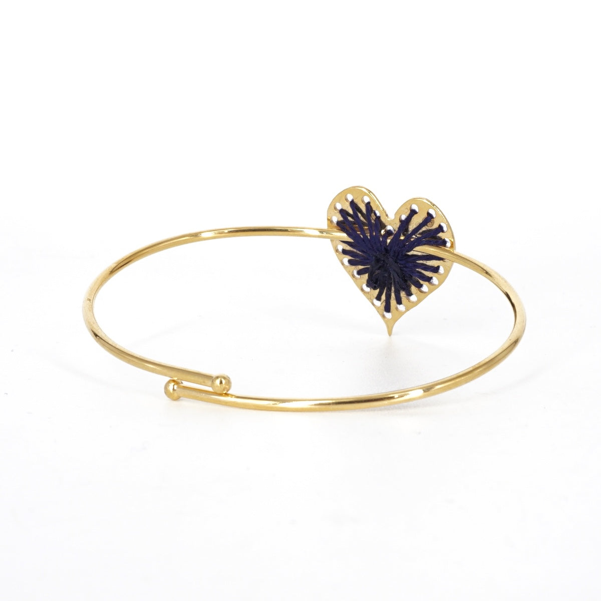 BRACCIALE FILO CUORE BLU BRACCIALE CUORE BLU KEDIMA 