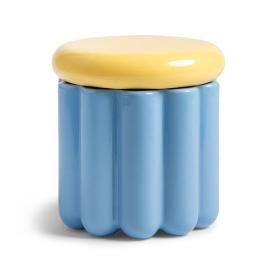 Barattolo CHARLOTTE MEDIUM AZZURRO BARATTOLO CHARLOTTE MEDIUM AZZURRO KLEVERING 