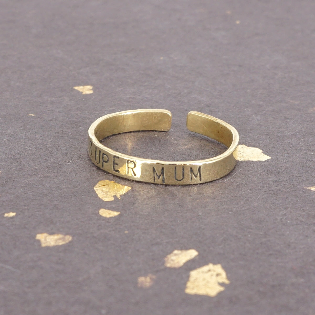 Anello fedina SUPER MUM ANELLO FEDINA SUPER MUM  LOTI 