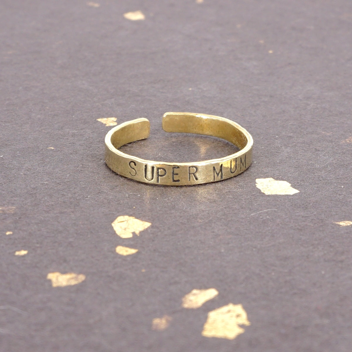 Anello fedina SUPER MUM ANELLO FEDINA SUPER MUM  LOTI 