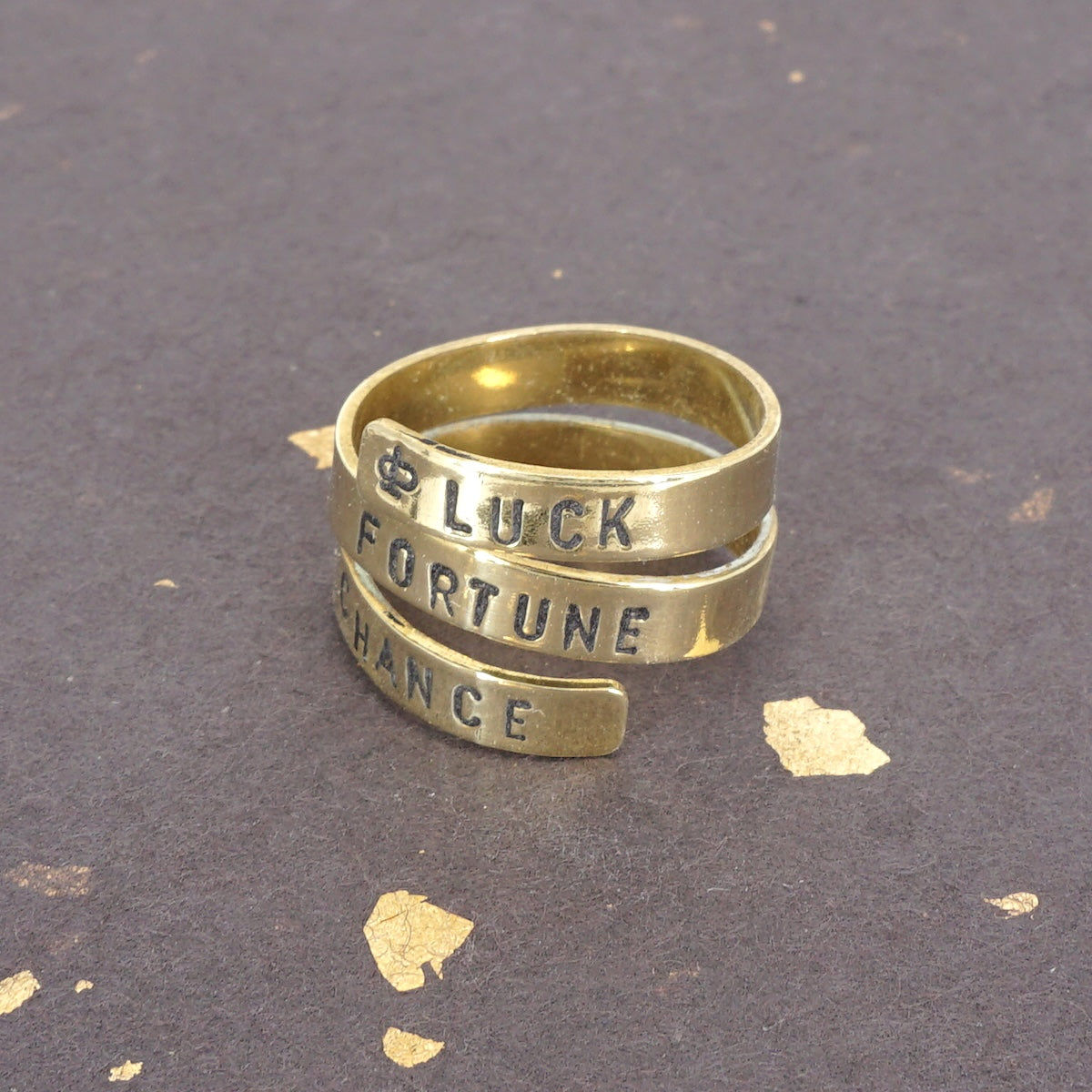 Anello giro LUCK FORTUNE & CHANCE ANELLO GIRO LUCK FORTUNE & CHANCE  LOTI 