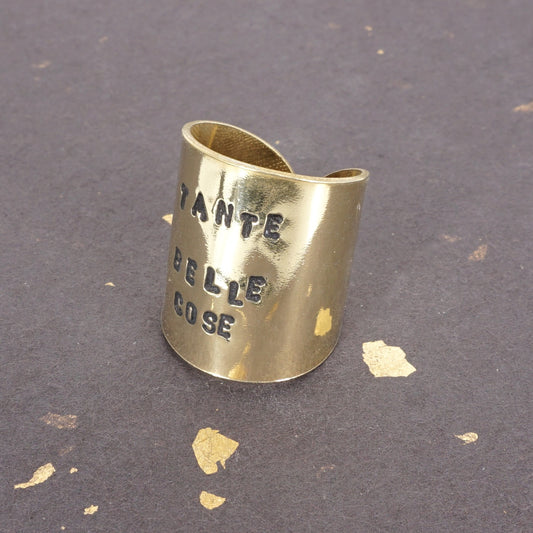 Anello spesso TANTE BELLE COSE ANELLO SPESSO TANTE BELLE COSE  LOTI 