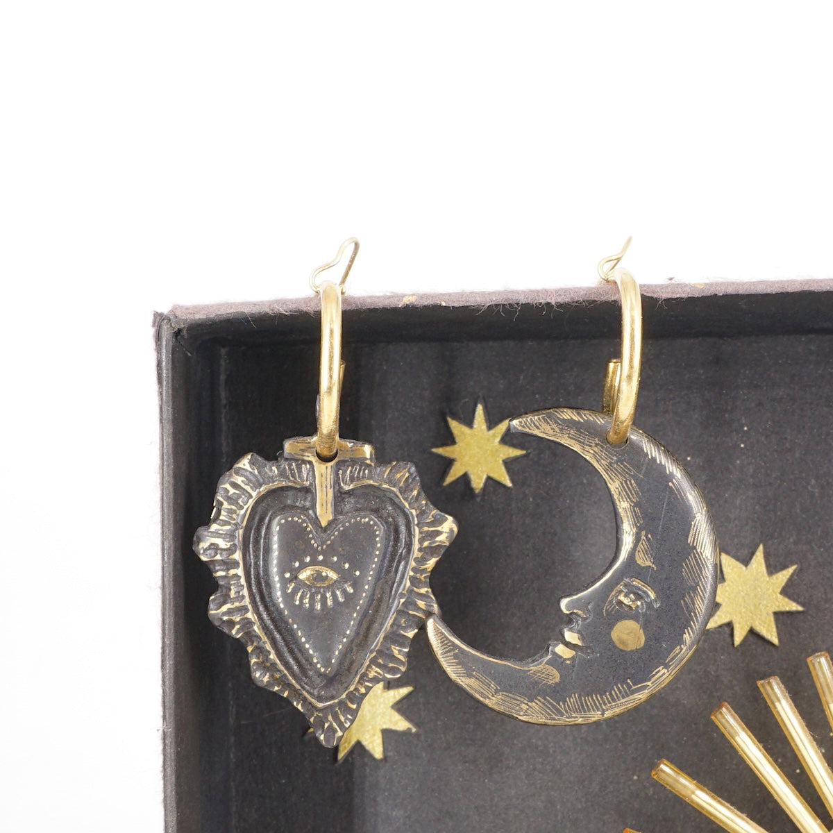 Orecchini LUNA e EX VOTO ORECCHINI LUNA ED EXVOTO  NEFELI 