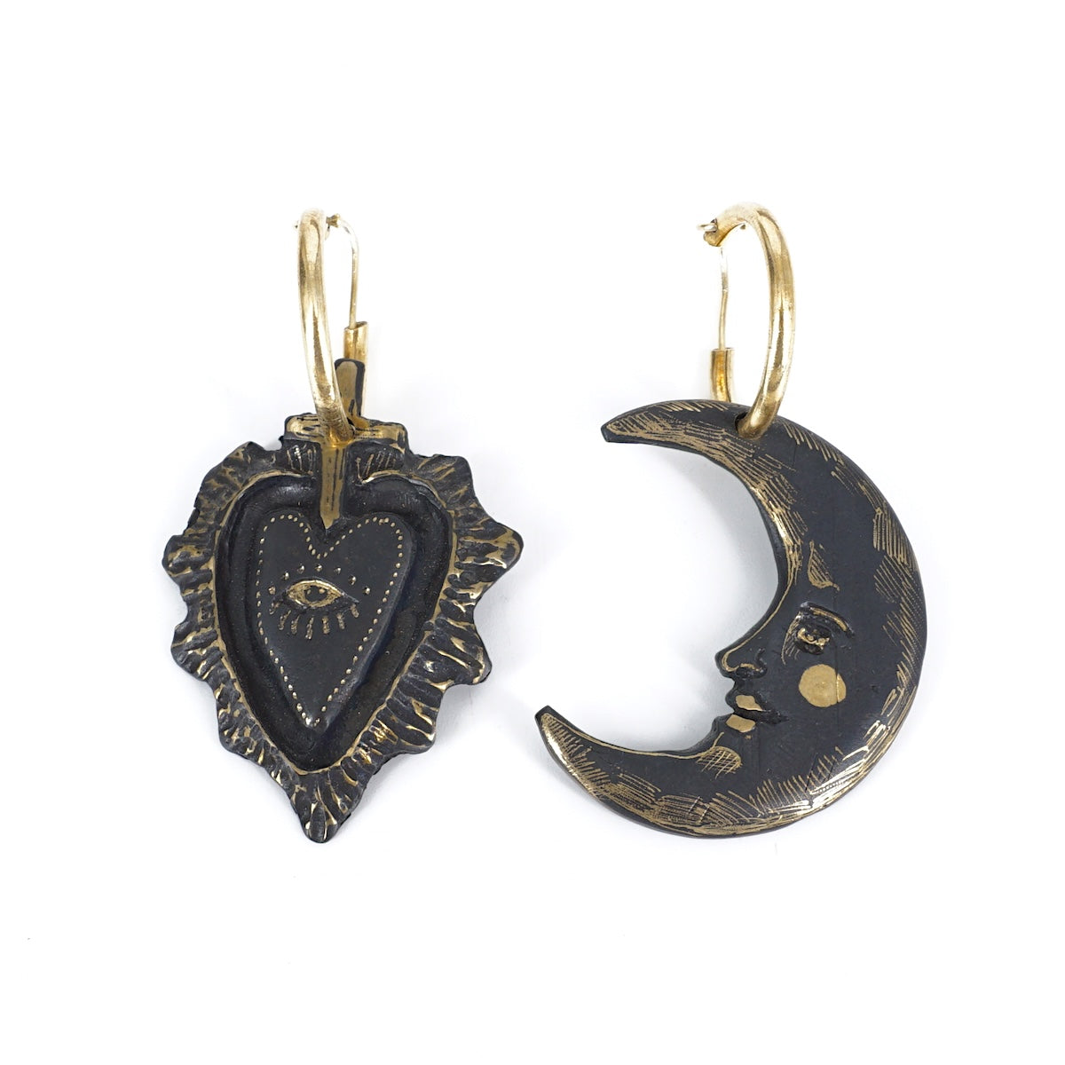 Orecchini LUNA e EX VOTO ORECCHINI LUNA ED EXVOTO  NEFELI 