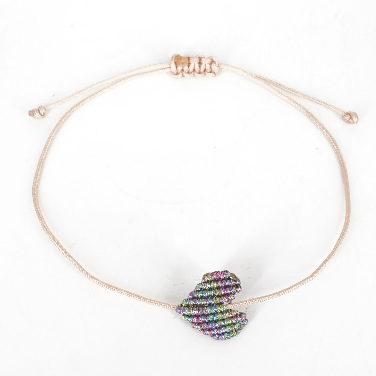 Braccialetto CUORE MINI arcobaleno BRACCIALETTO MINI CUORE ARCOBALENO NOMADEA 