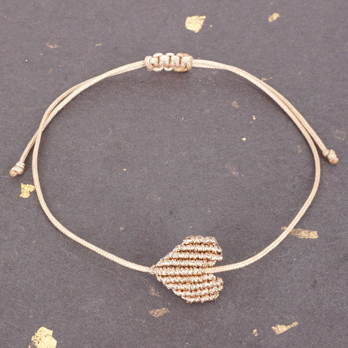 Braccialetto CUORE MINI oro rosa BRACCIALETTO MINI CUORE ORO ROSA NOMADEA 