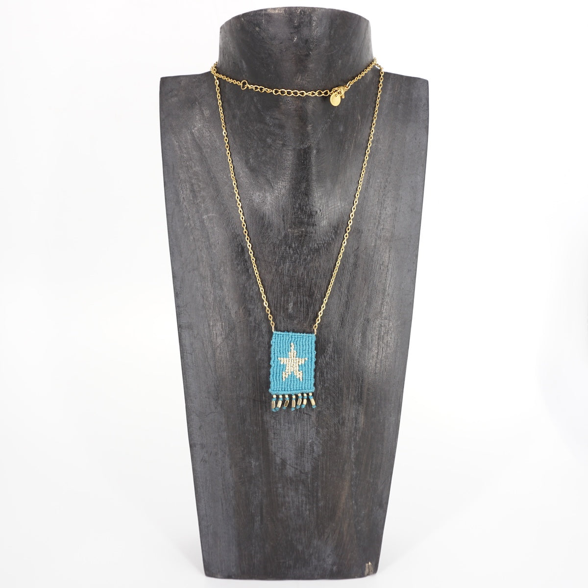 COLLANA TALISMANO STELLA TURCHESE COLLANA TALISMANO COTONE STELLA TURCHESE NOMADEA 