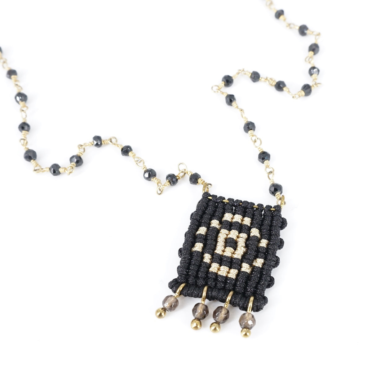 COLLANA TALISMANO ROSARIO OCCHIO COLLANA TALISMANO ROSARIO OCCHIO NERO NOMADEA 
