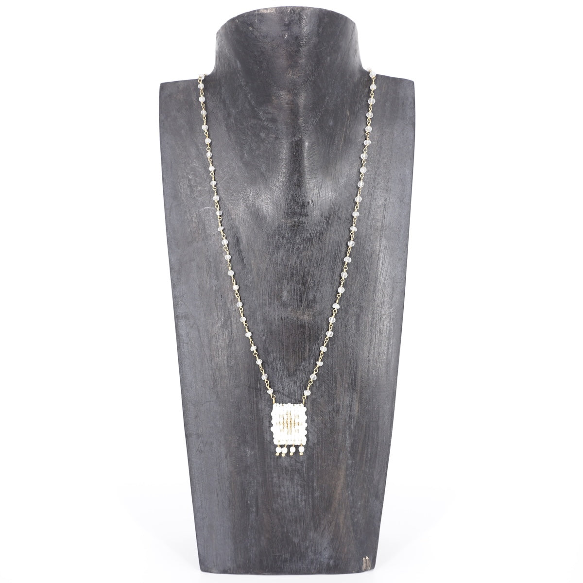 COLLANA TALISMANO ROSARIO SOLE COLLANA TALISMANO ROSARIO SOLE BIANCO NOMADEA 