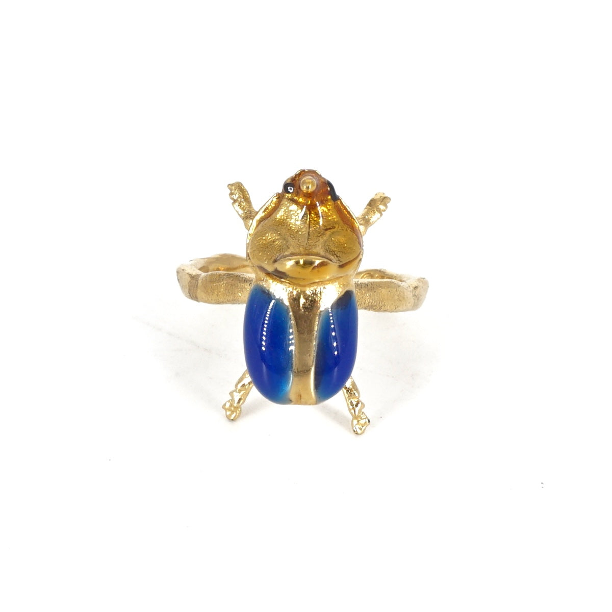 Anello SCARABEO BLUETTE maschio small ANELLO SCARABEO BLUETTE M SMALL OFFICINE904 