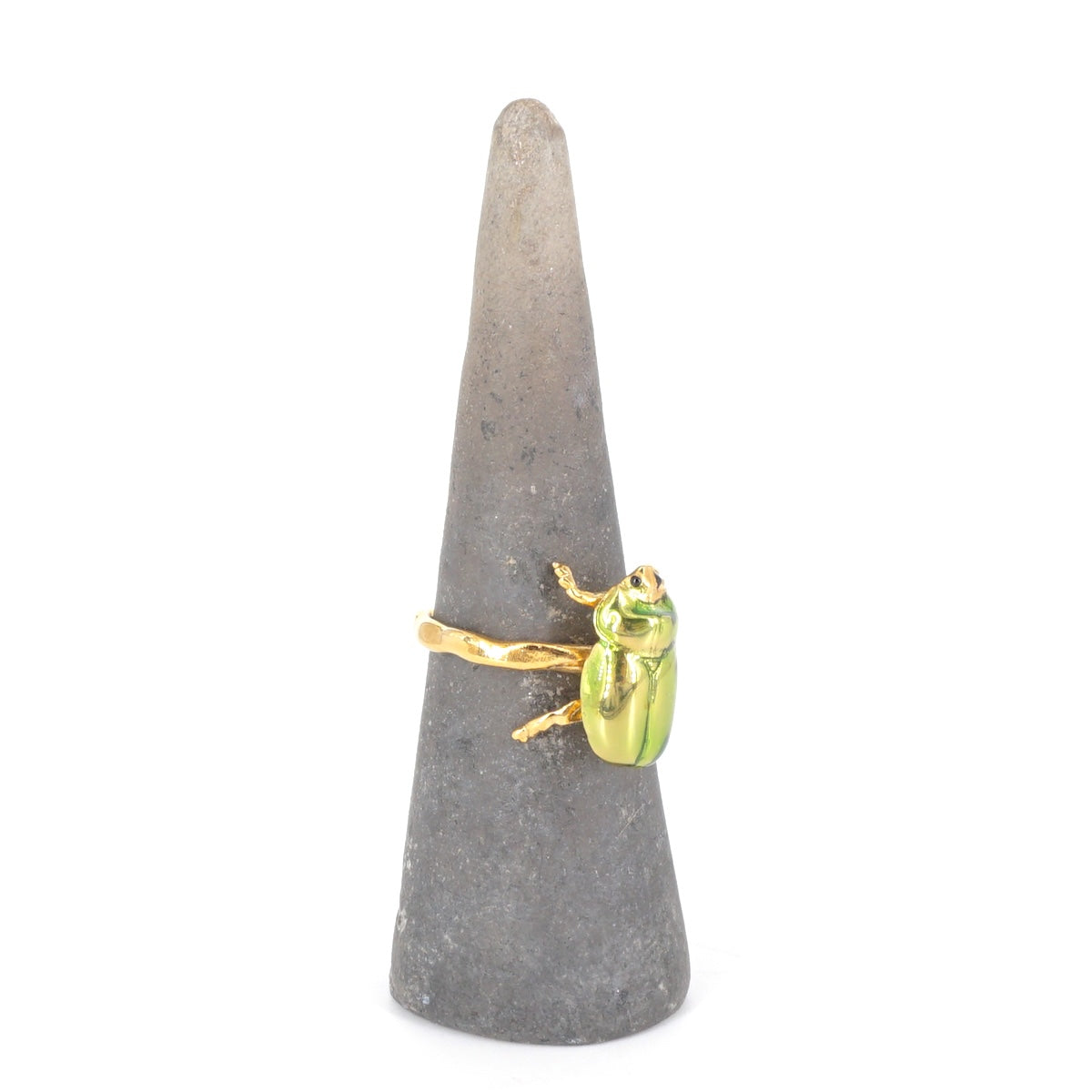 Anello SCARABEO VERDE femmina small ANELLO SCARABEO VERDE F SMALL OFFICINE904 