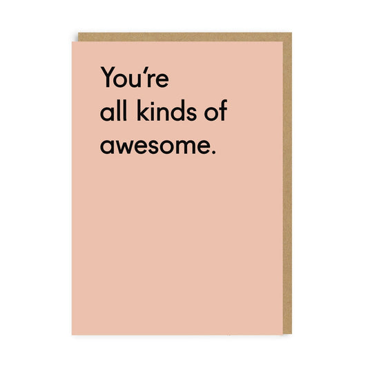 Biglietto ALL KINDS OF AWESOME ALL KINDS OF AWESOME  OHHDEER 