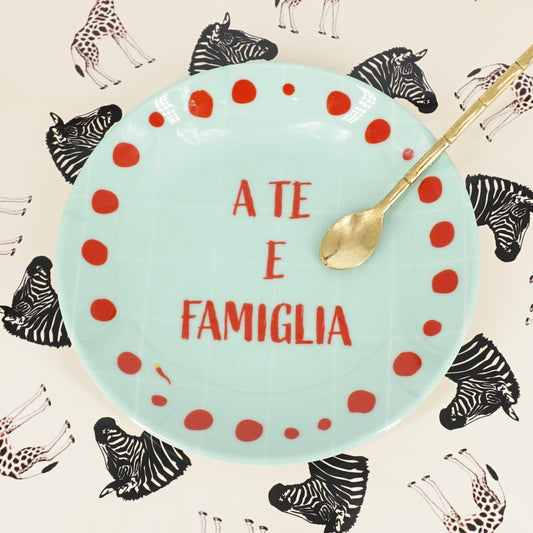 Piattino A TE E FAMIGLIA PIATTINO A TE E FAMIGLIA  PALERMOUNO 
