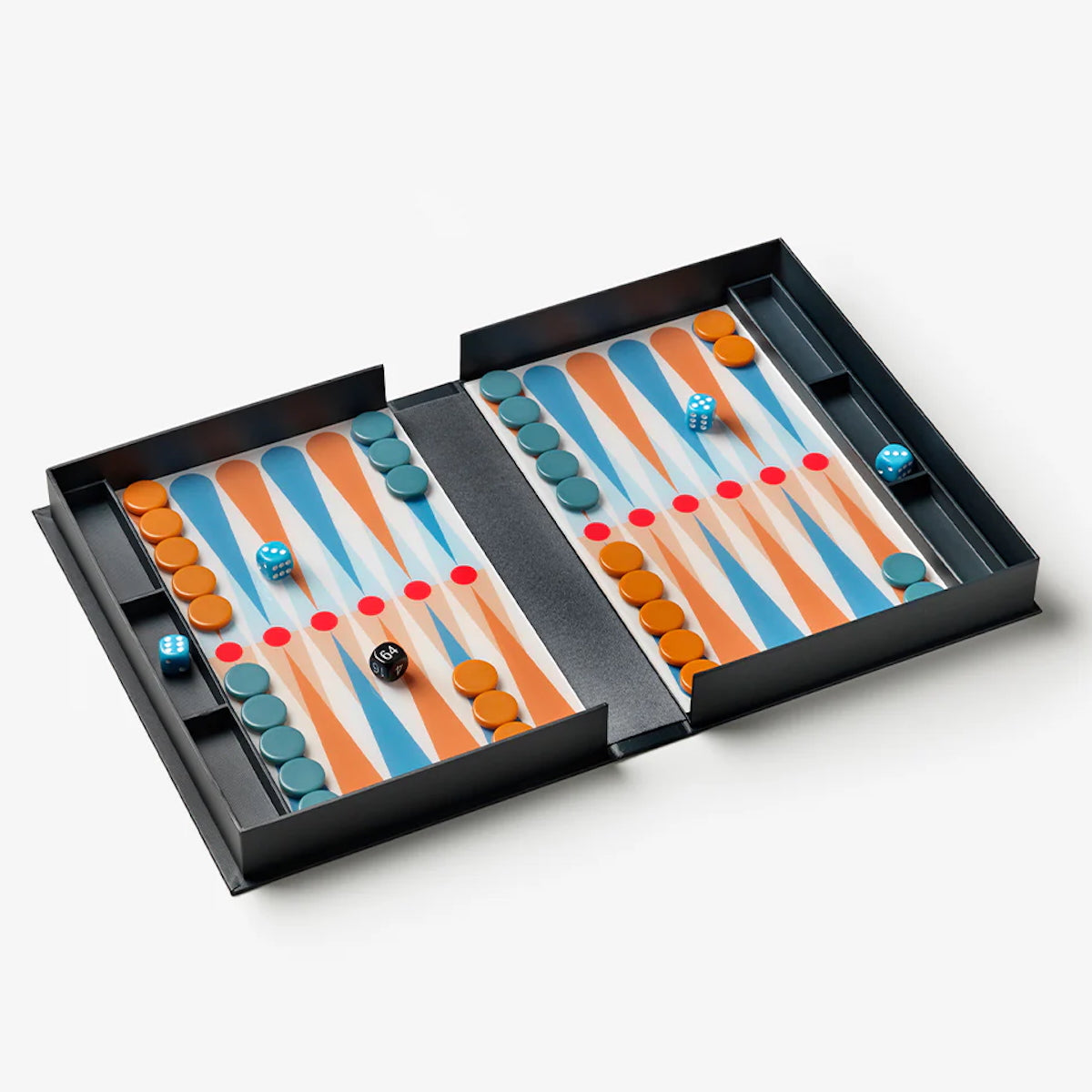 Gioco da tavolo BACKGAMMON ANTRACITE BACKGAMMON ANTRACITE PRINTWORKS 