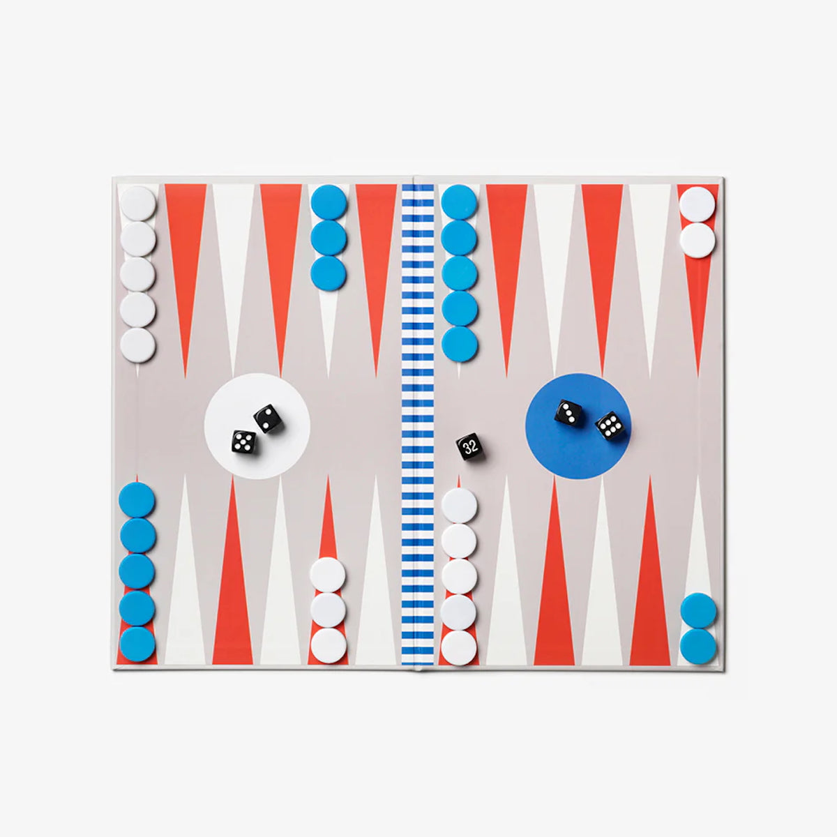 Gioco da tavolo BACKGAMMON ANTRACITE BACKGAMMON PLAY PRINTWORKS 