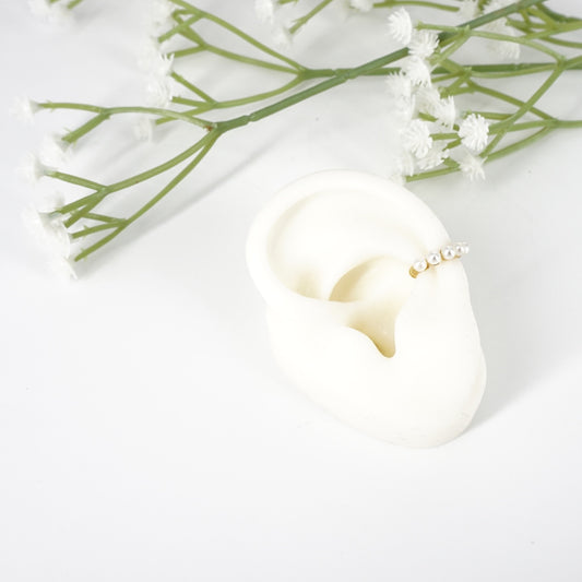 EARCUFF PERLE BIANCHE EARCUFF PERLE BIANCHE  SOPHIE GIOIELLI 