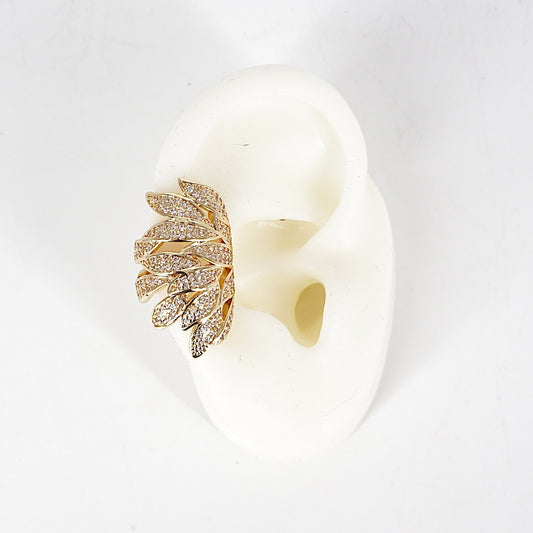 EARCUFF STRASS FOGLIE EARCUFF STRASS FOGLIE  SOPHIE GIOIELLI 
