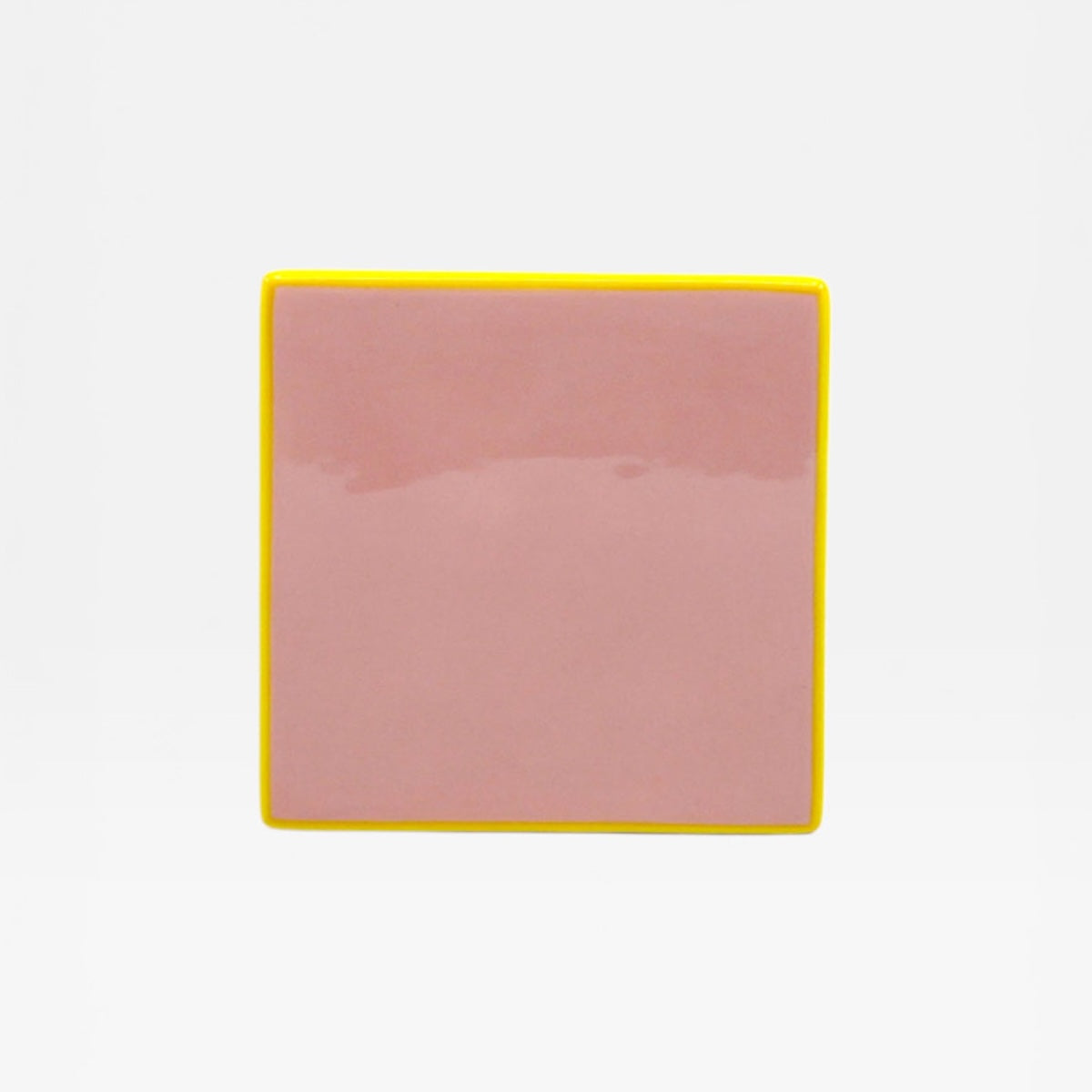 COASTER PIASTRELLA ROSA E GIALLO COASTER ROSA/GIALLO TABLE MACHINE 