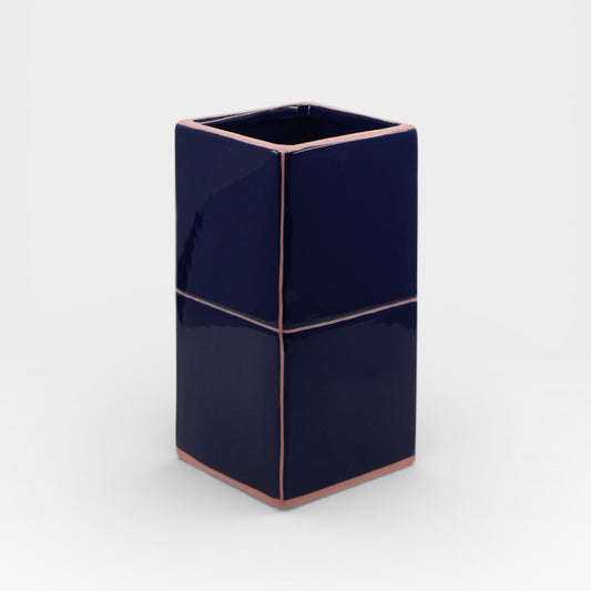 VASO PIASTRELLA BLU E ROSA VASO BLU/ROSA TABLE MACHINE 