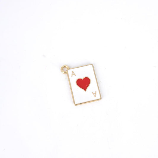 SOPHIE GIOIELLI CHARM CARTA SMALLASSO CUORI
