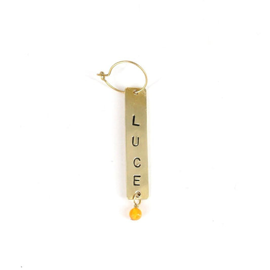 Orecchino LUCE + perlina