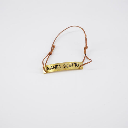 santasubito cord bracelet