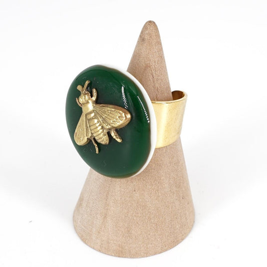 Anello charm APE GIADA ANELLO CHARM APE GIADA VETRO FUSO 