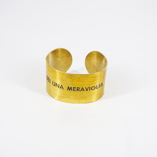 Bracciale fascia alta SEI UNA MERAVIGLIA