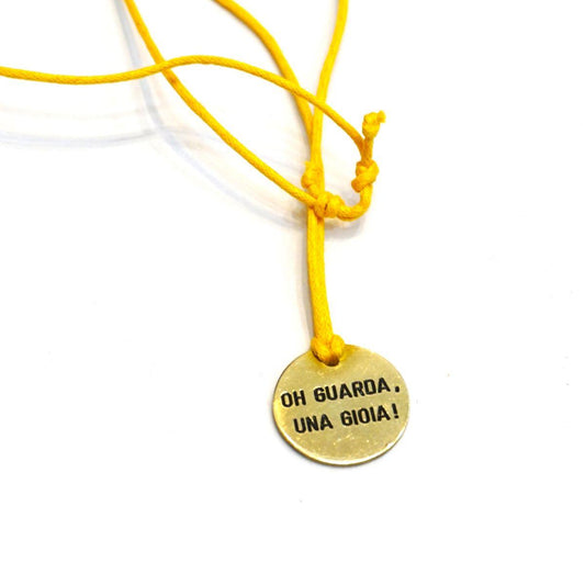 OH LOOK JOY Medal Necklace!