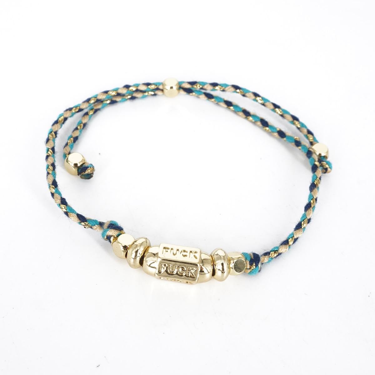 BRACCIALE CORDINO SCRIGNO MINI FUCK BRACCIALE CORDINO SCRIGNO MINI FUCK SOPHIE GIOIELLI 