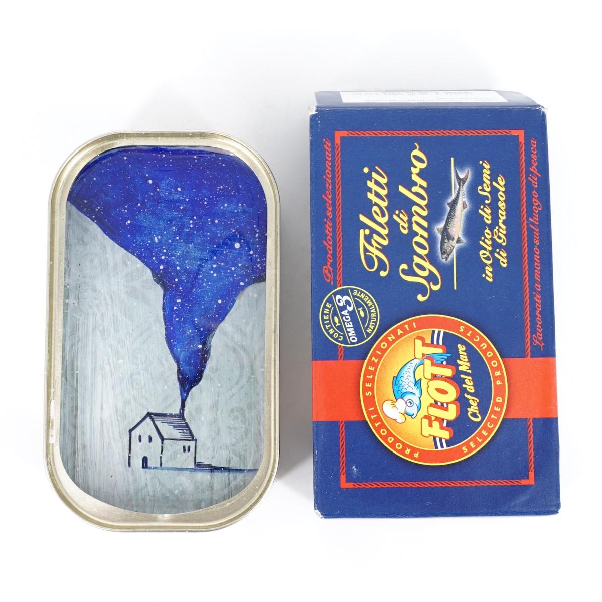 Latta di sgombro CASETTA LATTA DI SGOMBRO CASETTA ROSSANA MAGGI 