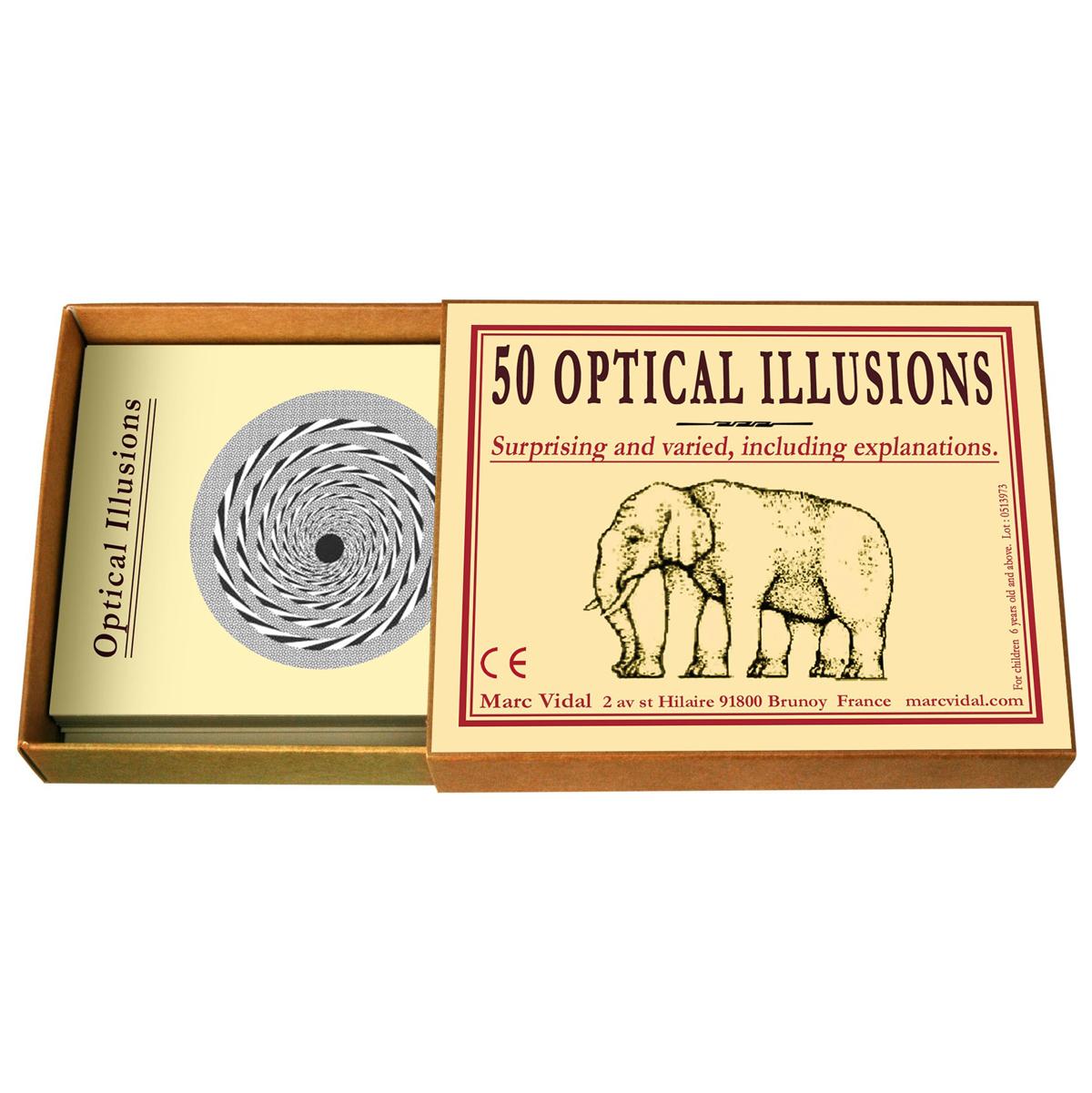 Optical illusions OPTICAL ILLUSIONS  MARC VIDAL 