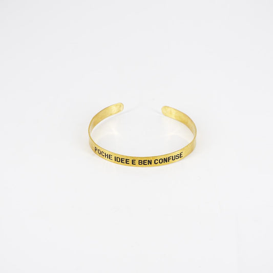 Bracciale fascia sottile POCHE IDEE E BEN CONFUSE