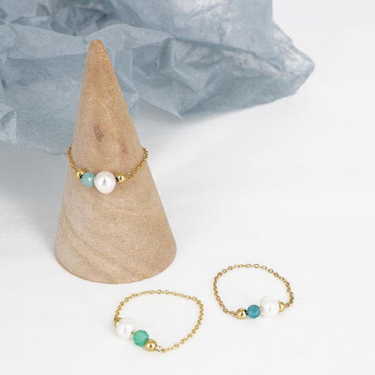 ANELLO CATENINA PIETRE FINE ANELLO CATENINA PIETRE FINE SOPHIE GIOIELLI 