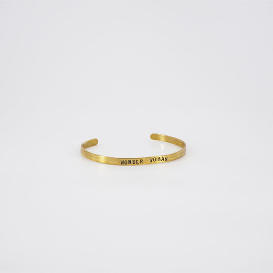 thin wonderwoman bracelet