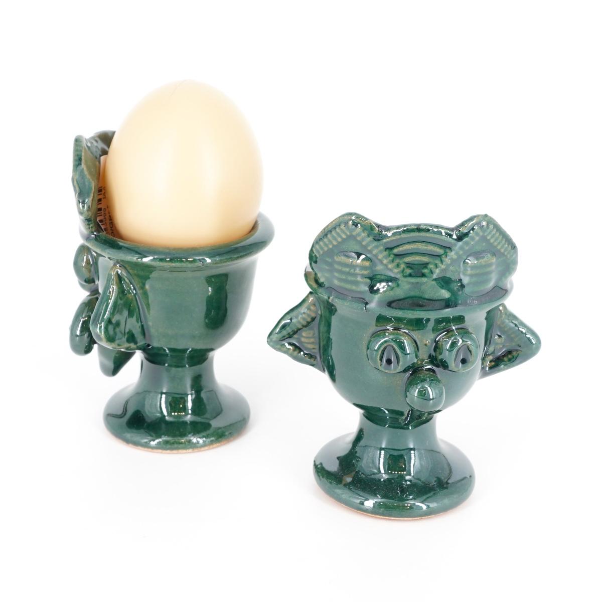 Mori portauovo GRECA verde MORI PORTAUOVO GRECA VERDE FRATANTONI 