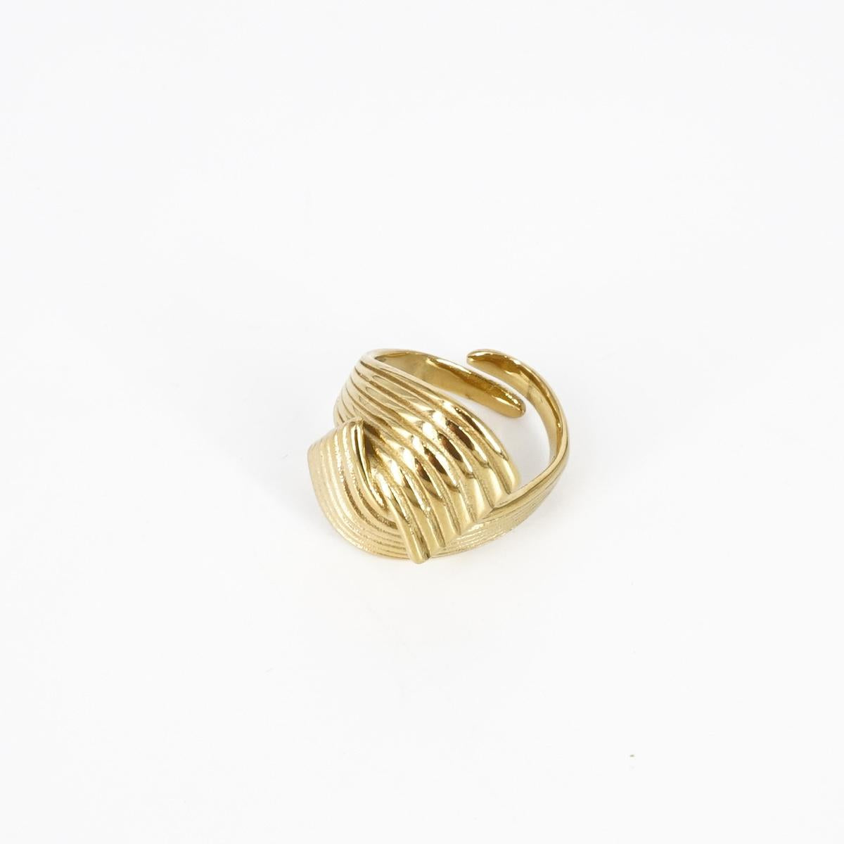 ANELLO ABBRACCIO RIGATO ANELLO ABBRACCIO RIGATO SOPHIE GIOIELLI 