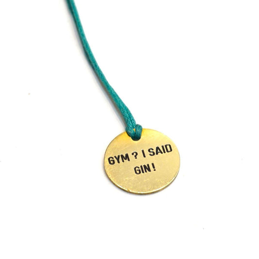 GYM Medal Necklace? I SAID GIN!