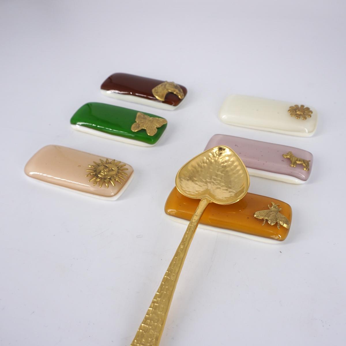 Set di 6 poggiaposate MULTICOLOR E CHARM